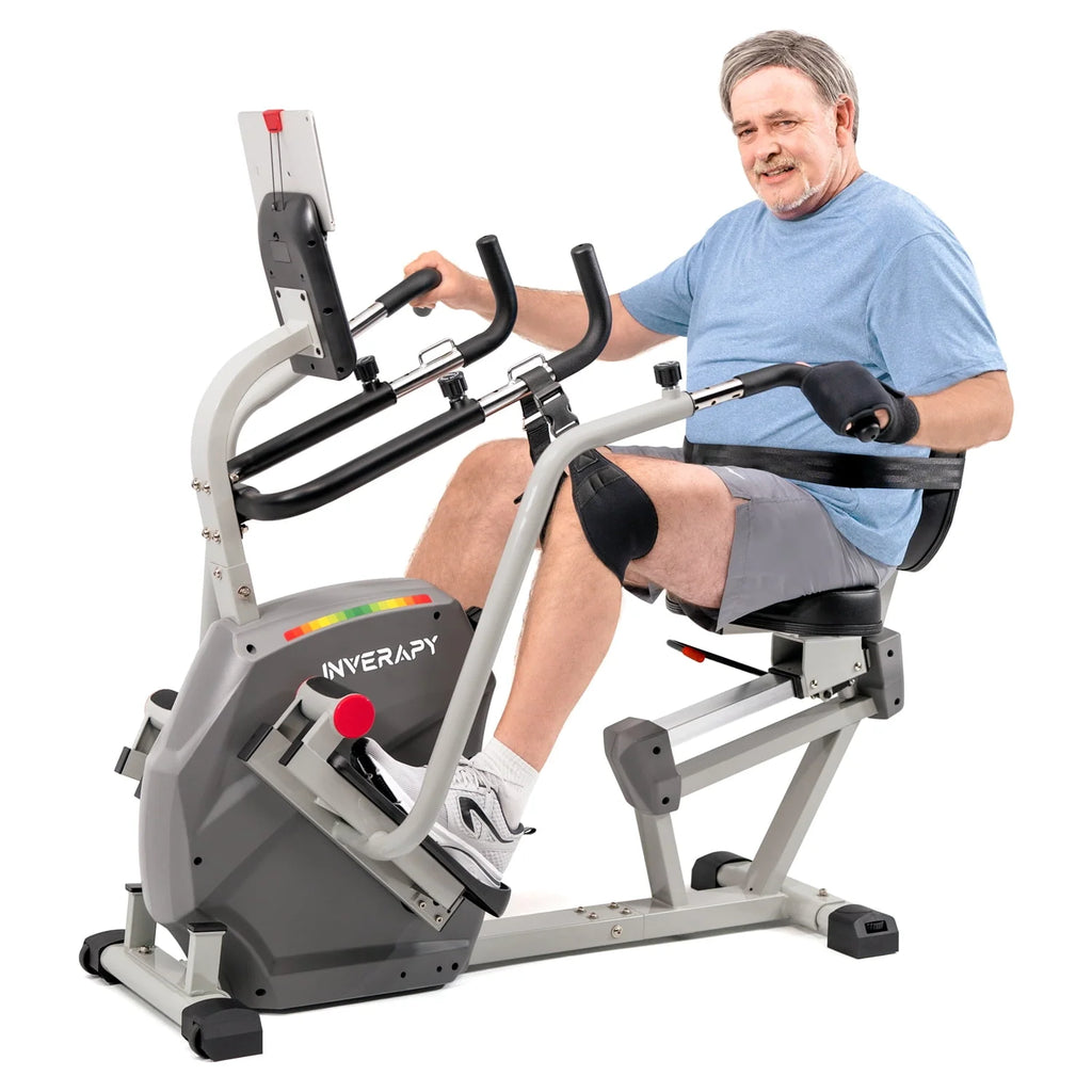 Recumbent Cross Trainer with Swivel Seat & Leg Harness D1244