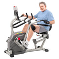 Recumbent Cross Trainer with Swivel Seat & Leg Harness D1244