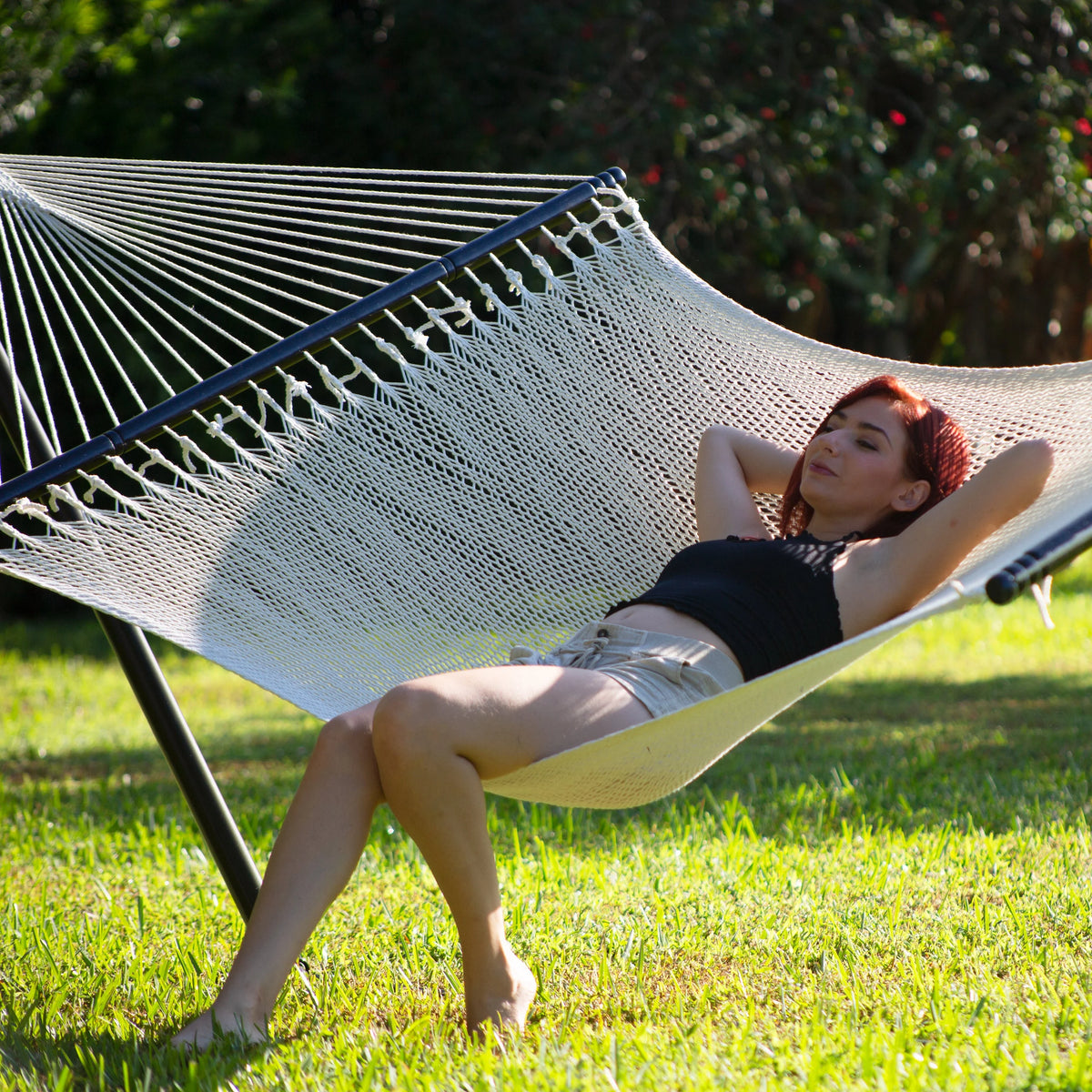 2-Person Hammock with Spreader Bars, 80" L x 55" W B933608