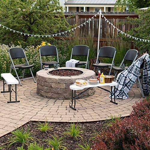 6 Pk Commercial Folding Chair K487935