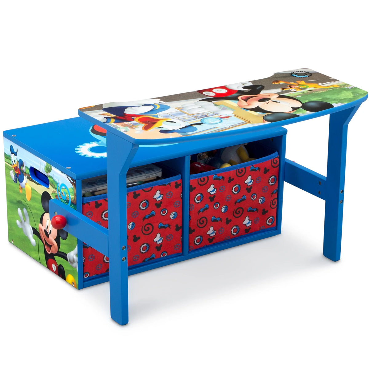 Blue 2-in-1 Activity Bench and Desk W40077