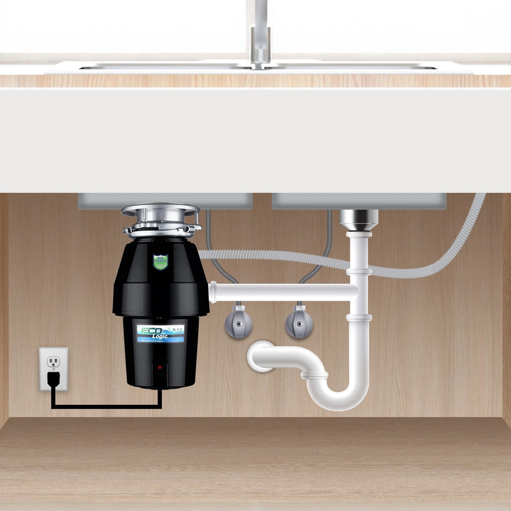 1/2 HP Garbage Disposal with Attached Power Cord C924481