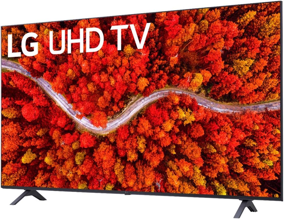 55 Inch 4K Smart UHD TV with Soundbar, Wall Mount, HDMI Cables R70100
