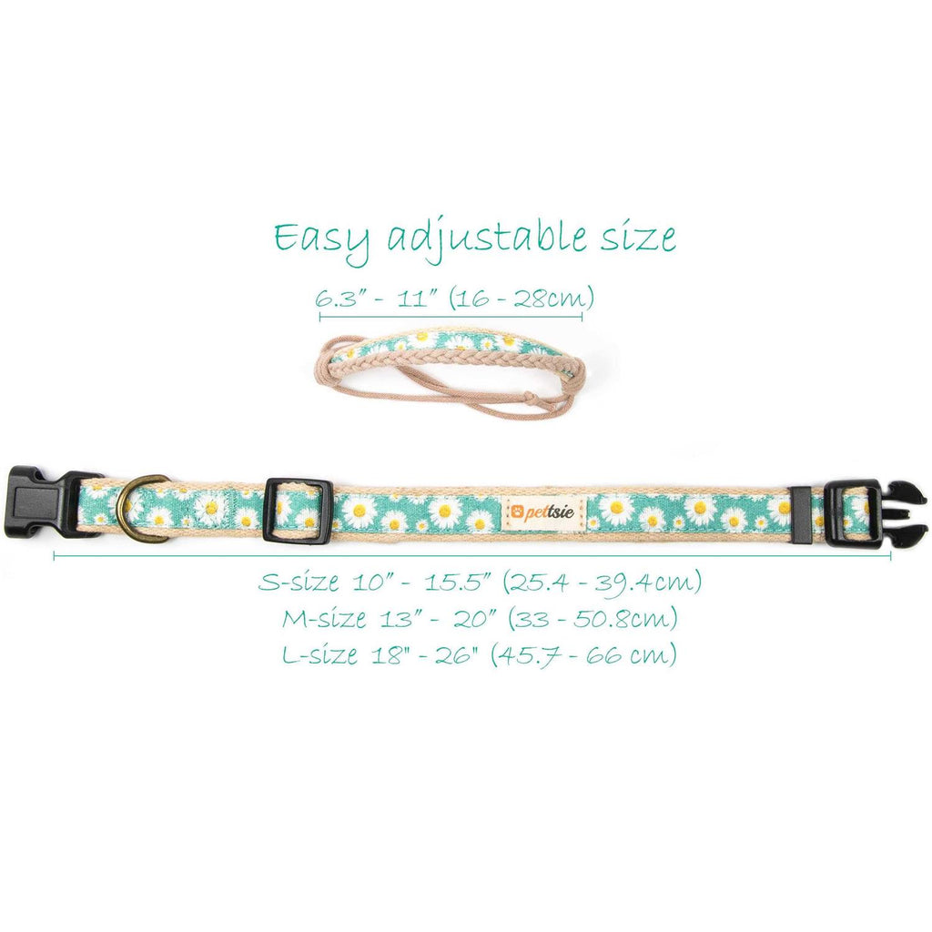 Matching Dog Collar, Bandana and Friendship Bracelet H147