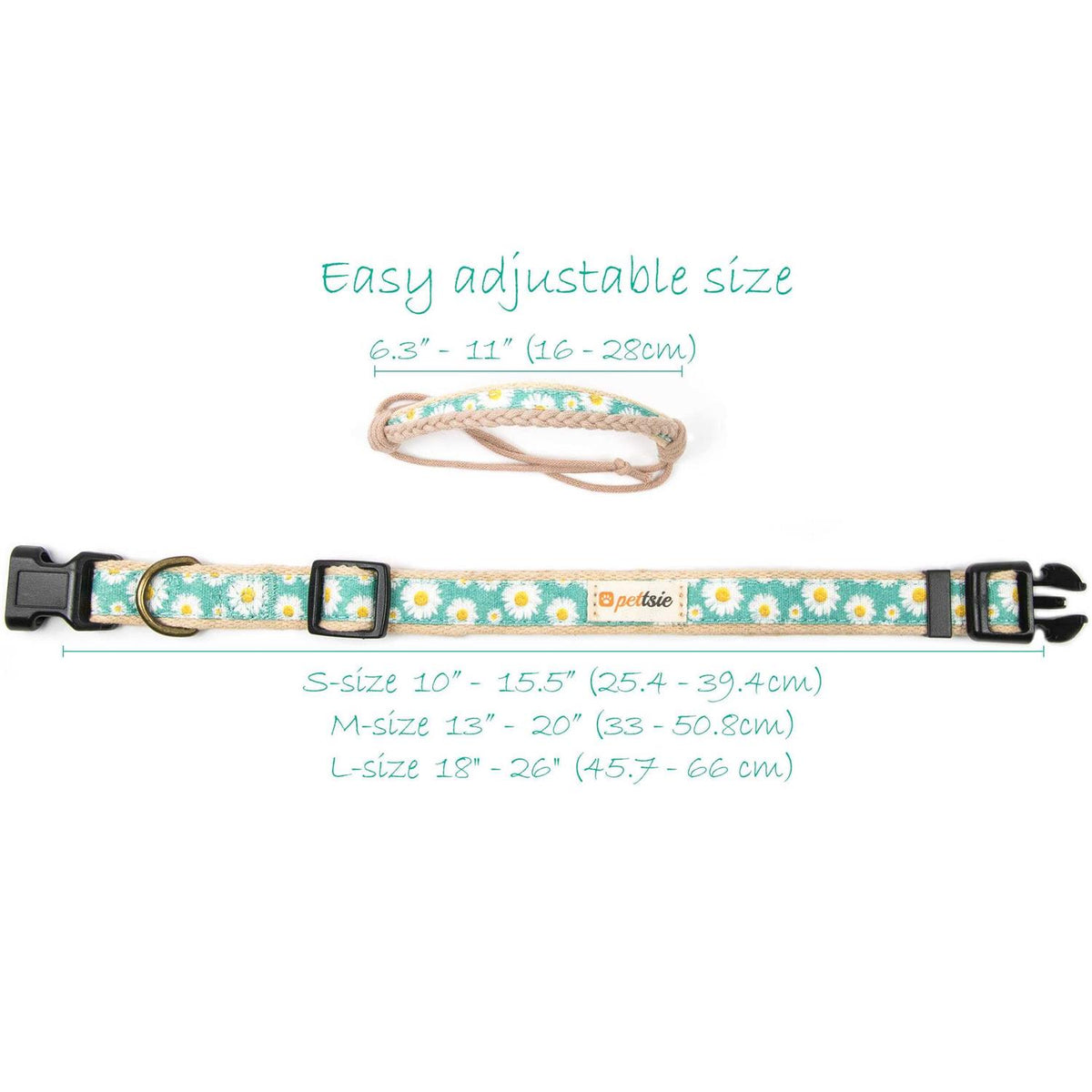 Matching Dog Collar, Bandana and Friendship Bracelet H147