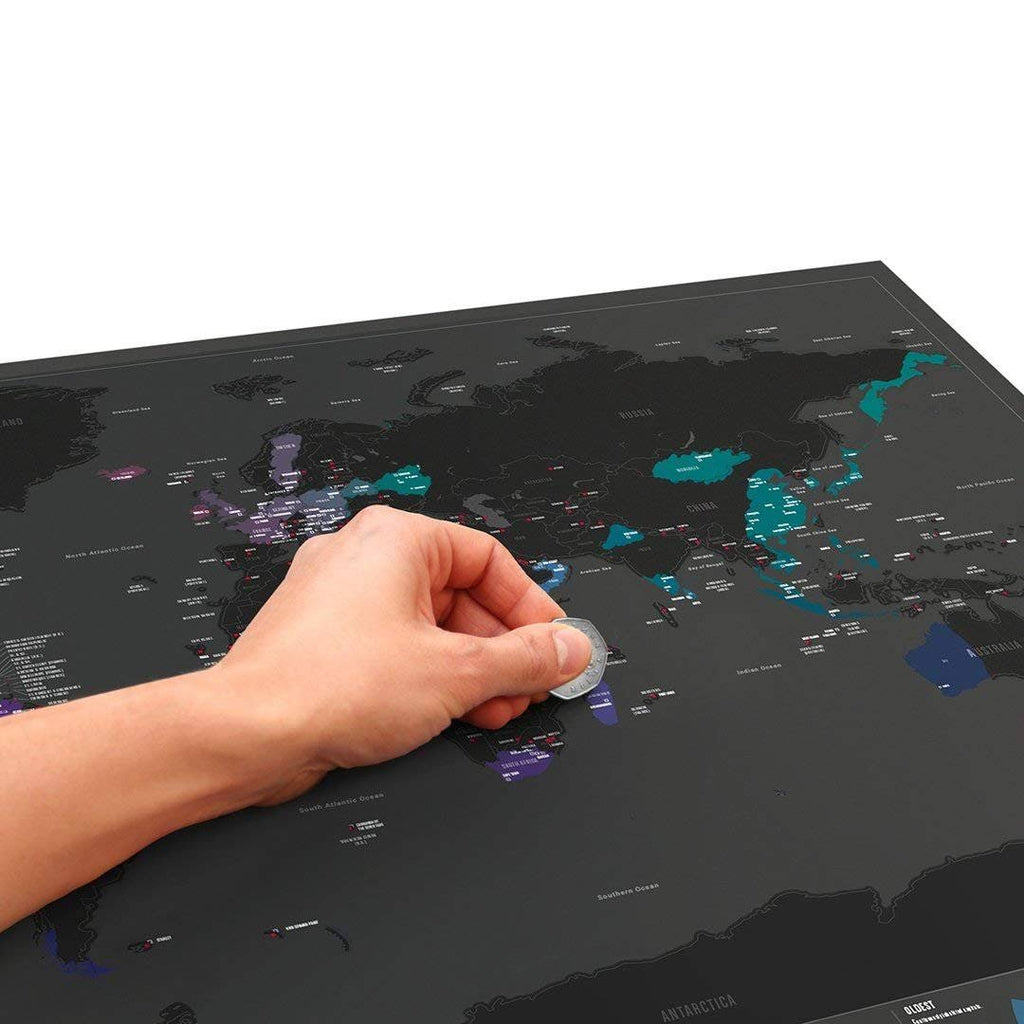 Scratch Map, Capitals Edition U82300