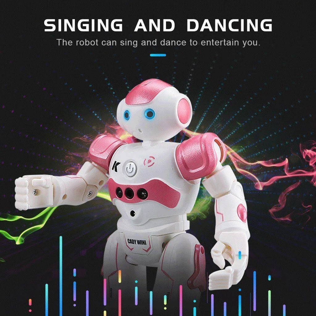 Smart Remote-Controlled Robot Toy with Music Lights H18190