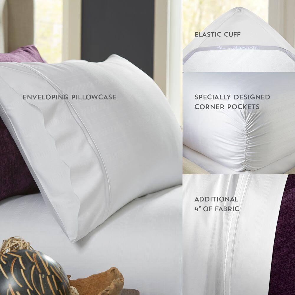 Queen White Bamboo Sheets N184
