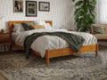 Solid Wood Low Profile Platform Bed B1113