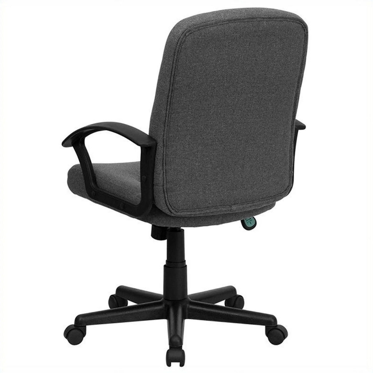 Gray Mid Back Office Chair with Nylon Arms J188