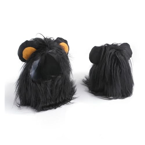 Cat Lion Mane Wig Hat Costume Q689612