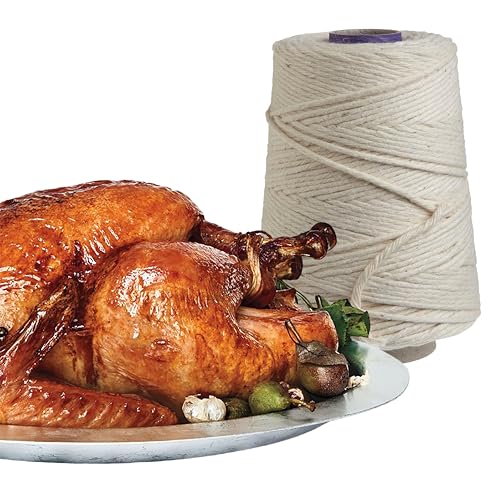 Food-Safe Cotton Butchers Cooking Twine 500ft 16 Ply 2.4mm K300709