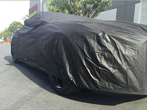 Black Car Cover Pack of 2 for Ford Mustang H18602
