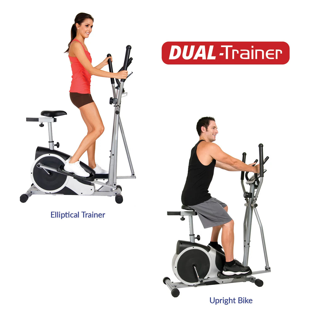 Cardio Dual Trainer, 12.5 Stride, Max. Wt 250 lbs A17462