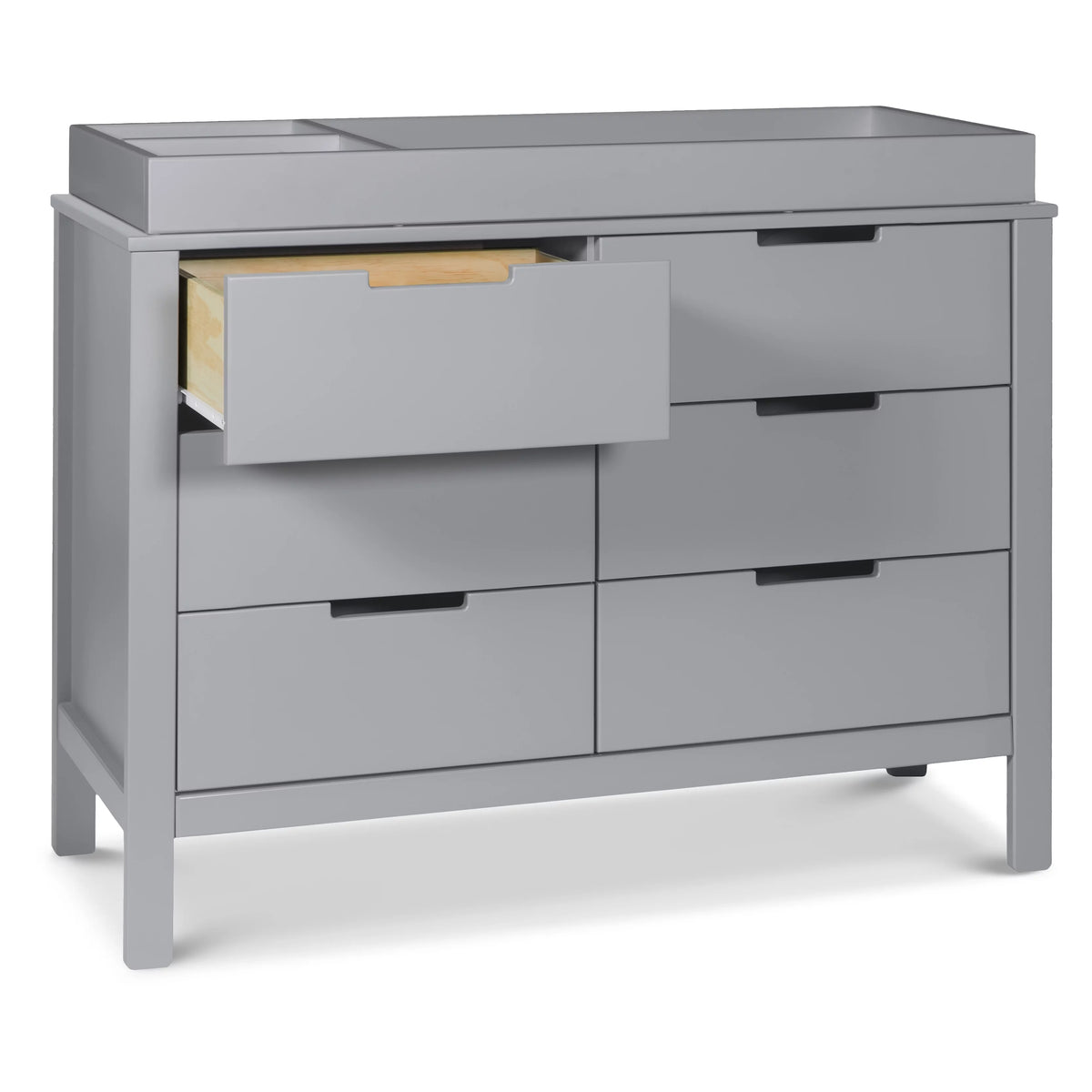 White 6-Drawer Dresser T7641