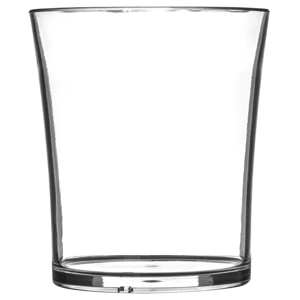 8 oz. Plastic Rocks Glass - 6/Pack P98537