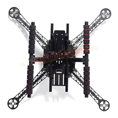 Quadcopter Fuselage Frame Kit PCB Version with Carbon Fiber Landing Gear Skid E65820