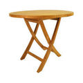 35 in. Round Folding Bistro Table Y6770