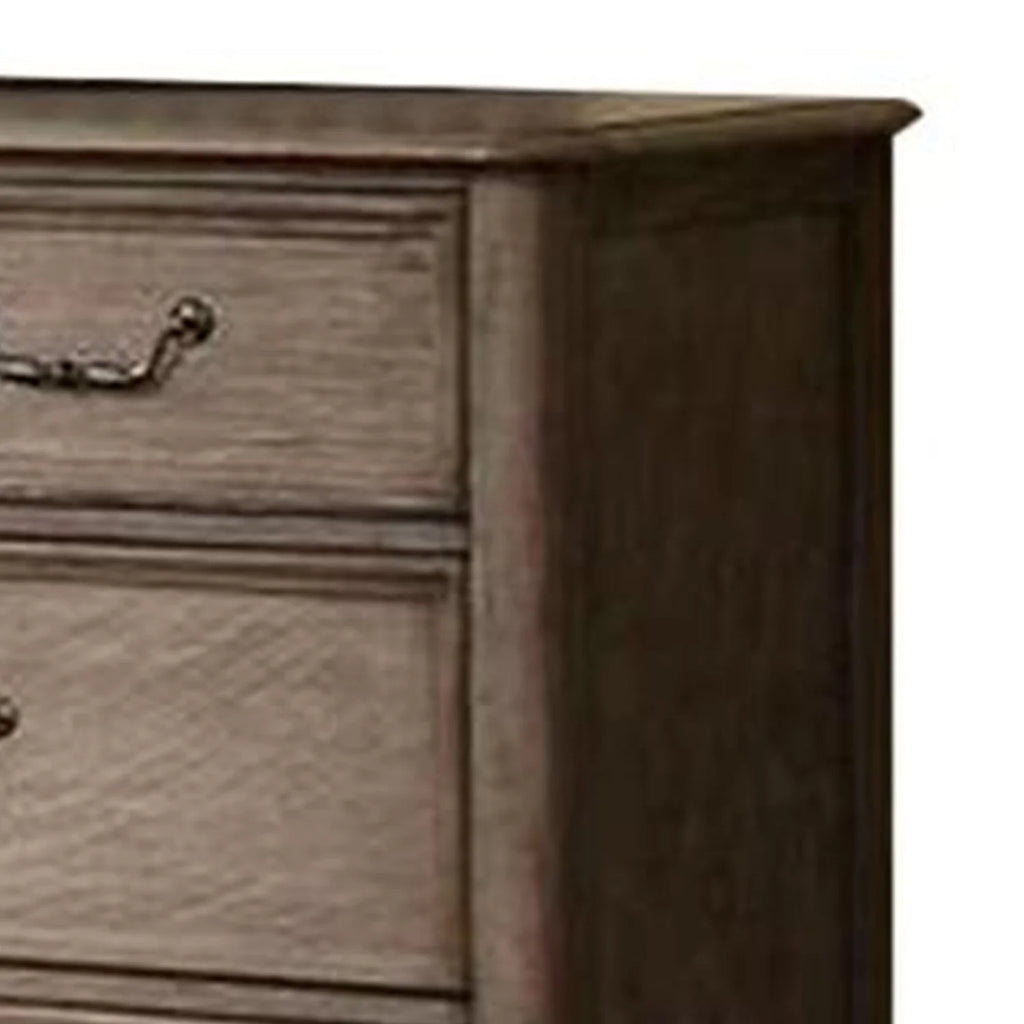 Rustic Natural Brown Dresser X86703