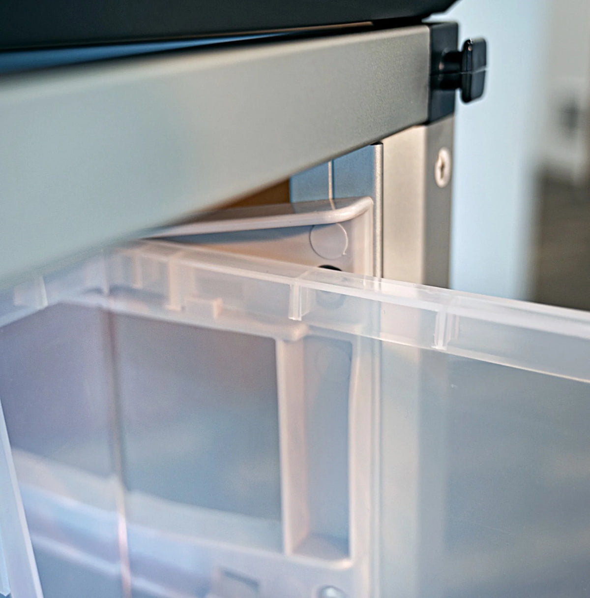 Modular Classroom Storage Cabinet with 12 Clear Bins V3549