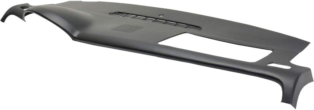 Black 1-Piece Dash Cover with Defroster Grille and Speaker Holes M38310