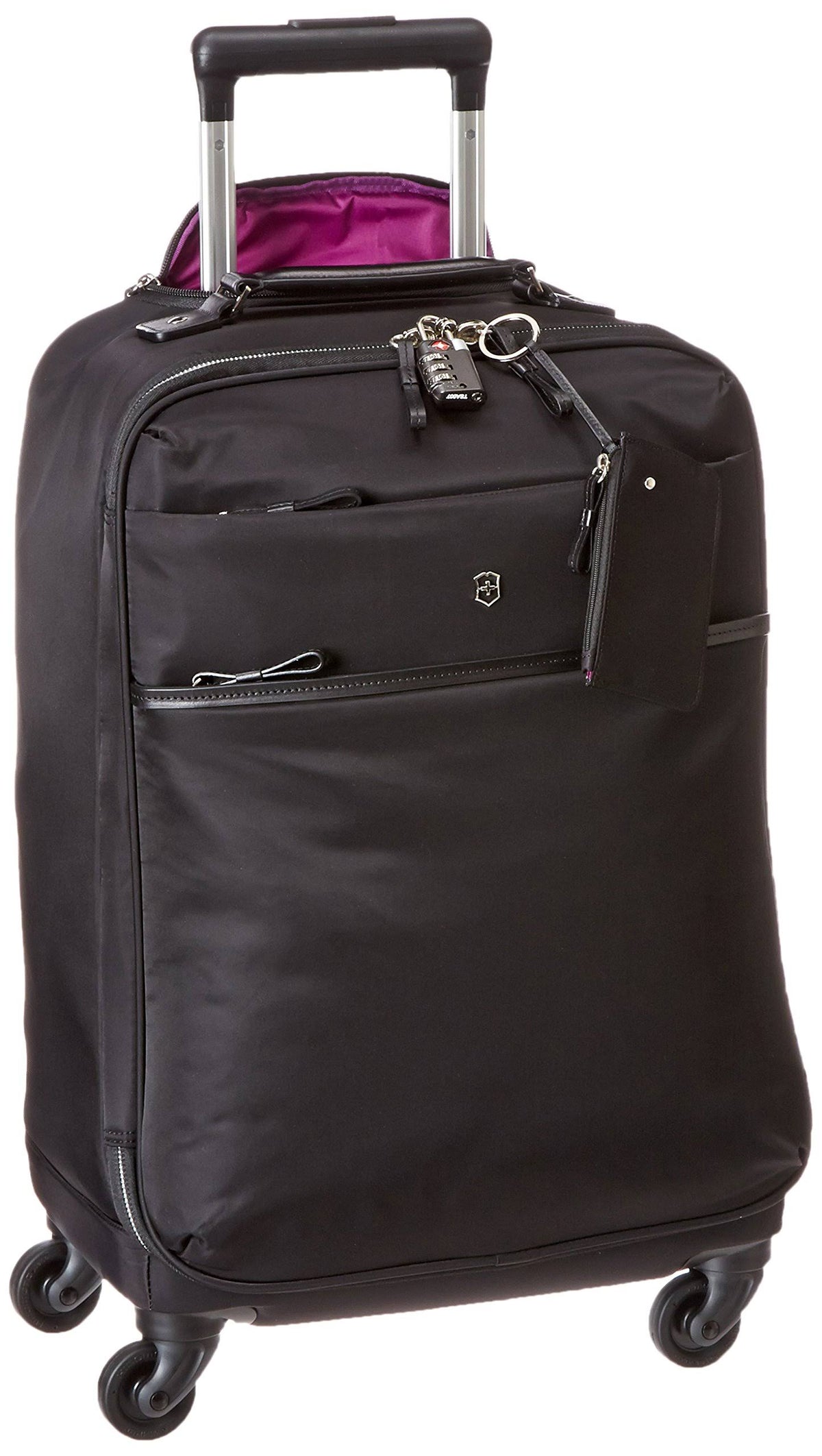Black 20x22 4-Wheel Global Carry-On T9326