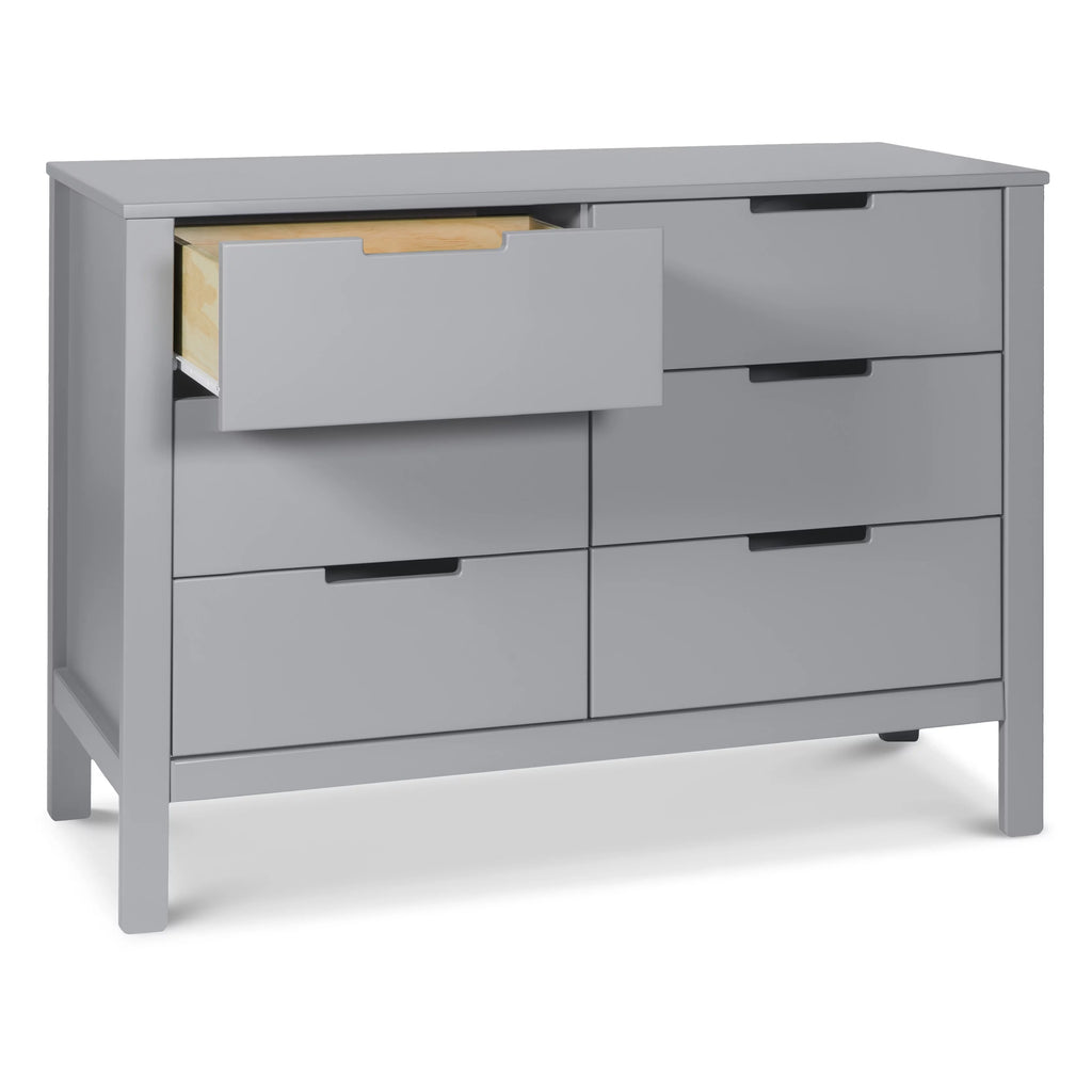 White 6-Drawer Dresser T7641