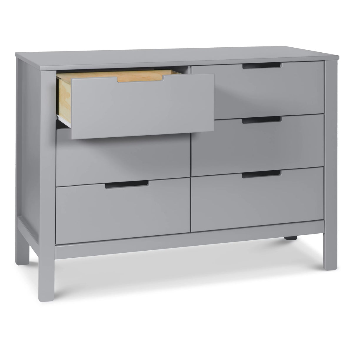 White 6-Drawer Dresser T7641